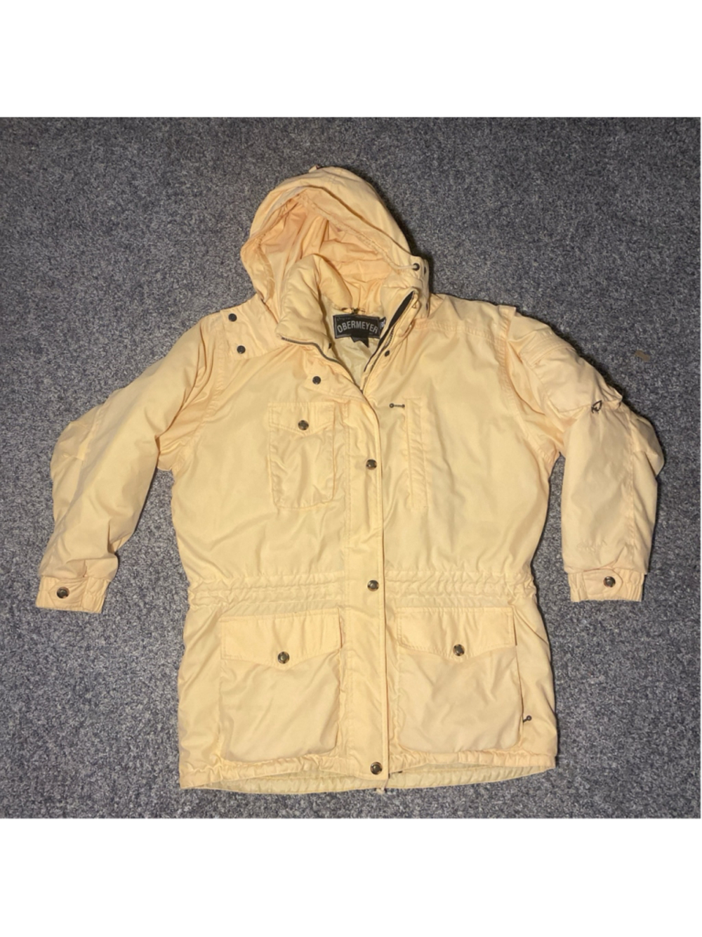 Obermeyer Women Jacket Size 10 Yellow